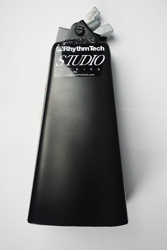 NEW Rhythm Tech Handheld Cowbell, Black, 8