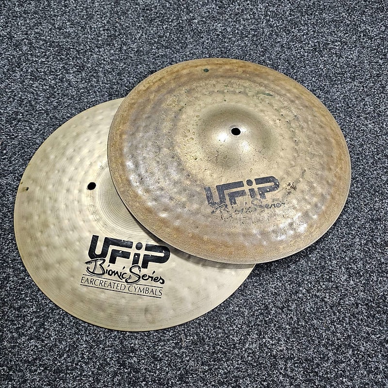 HiHat Cymbas 14" UFIP Bionic Series USED! RKUFP300324 Reverb