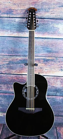 Left handed ovation 12 string outlet guitar