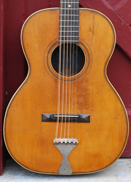 Oscar Schmidt Bruno 'Stella' Jumbo 12-String 1915 Anitique