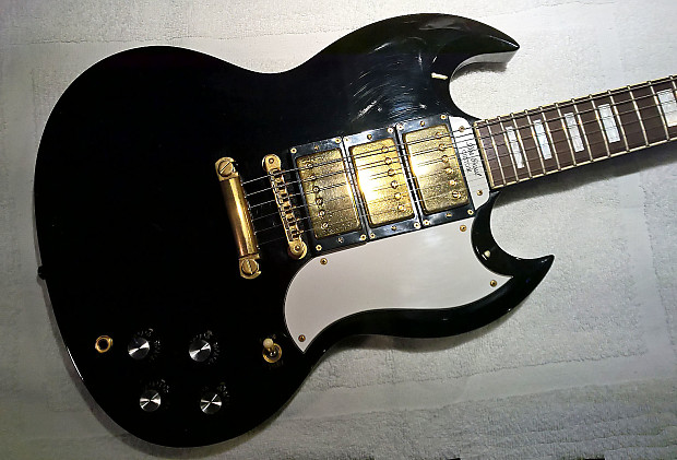 Burny FSG-70 Custom Order MIJ SG Cream White – Soul Drifter