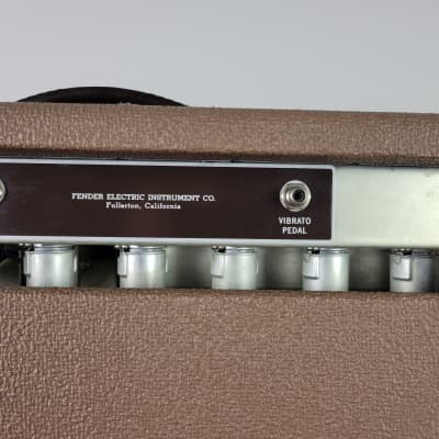 1962 Fender Concert Amp 4x10 - Brown Near Mint image 11