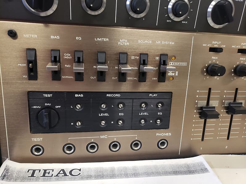 Rare!! Teac A-860 Esoteric Three Head Cassette Deck - TOTL - DBX