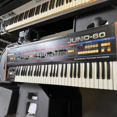 Roland Juno-60 Polyphonic Analog Vintage Synth  61 key keyboard //ARMENS// image 3
