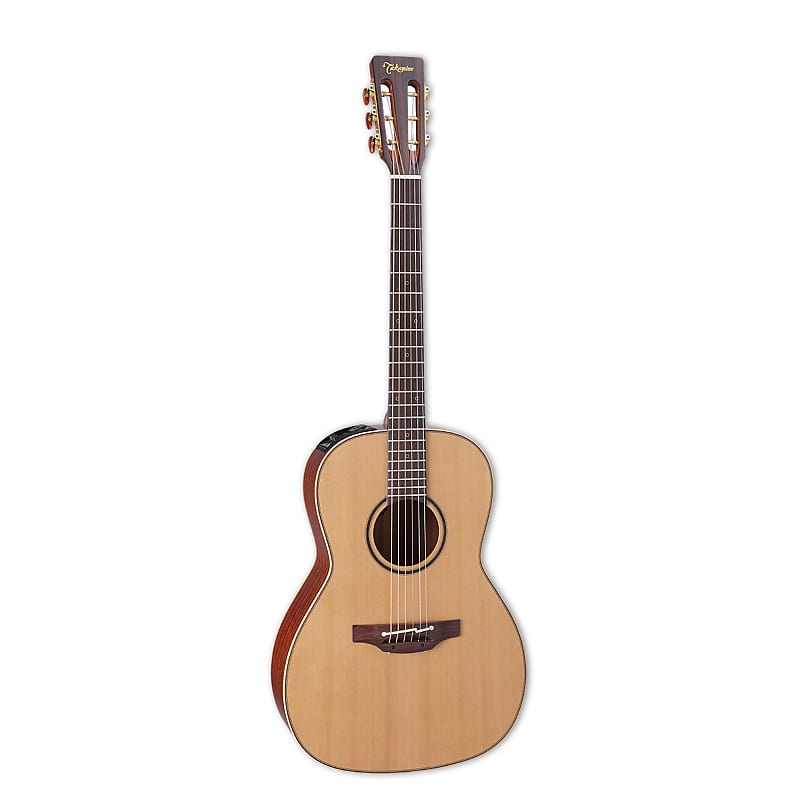 Takamine P3NY New Yorker Acoustic Electric Guitar With Case, Natural Satin image 1