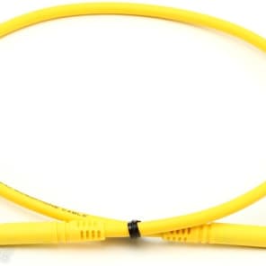Mogami PJM 1804 Bantam TT Patch Cable - 18 inch Yellow image 2