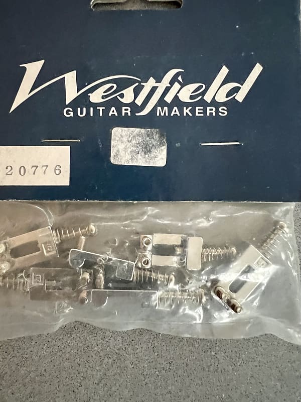 Westfield  S Type Saddles for your S tratocaster 2004 Chrome image 1