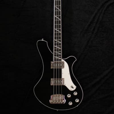 JPG (Josh Parkin Guitars) The Pusher - Bass Through-Neck 4-String Black 2019 Black Bild 1