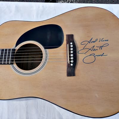 Garth Brooks Autographed Acoustic Guitar - Signed ESPANOLA Acoustic Guitar By Garth Brooks Comes with Certificate Of Authenticity,(COA), Picture and Case - Excellent Condition image 9