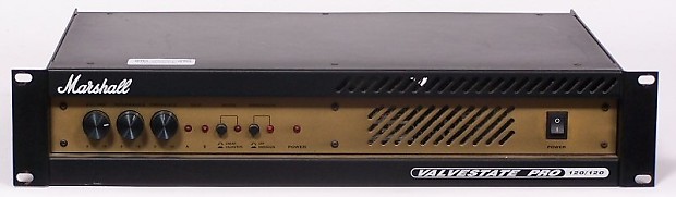 Marshall VALVESTATE PRO 120/120 パワーアンプ Marshall Valvestate Pro Power Amplifier 120/120 | Reverb