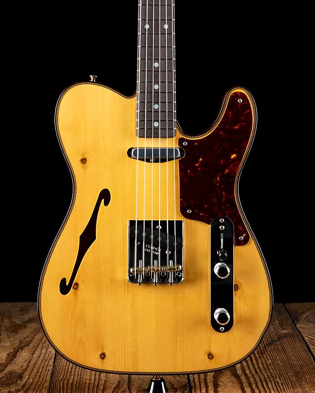 Fender Custom Shop NOS Thinline Telecaster - Knotty Pine - | Reverb