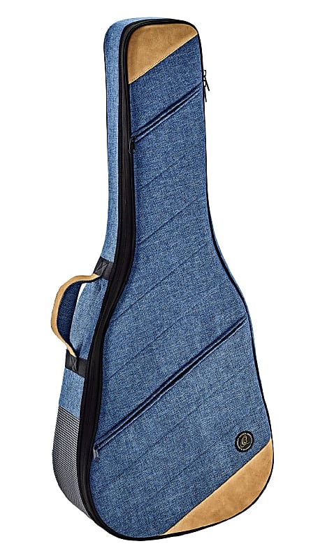 Ortega Acoustic Dreadnought Guitar Soft Case  - 22 mm Soft Padding w/ Hardened Frame image 1