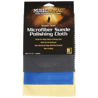 Music Nomad - Microfiber Suede Polishing Cloth