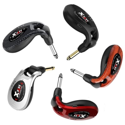 Xvive U2 Rechargeable Digital 2.4Ghz Wireless Guitar System, Black, no licence image 3