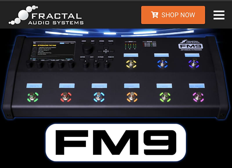 ギター fractal audio FM9 Turbo Fractal Audio FM9 Mk II Turbo - Independent Music Products