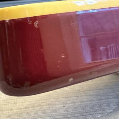 RARE Vintage Ibanez Flying V RR550 1983 Rocket Roll Cherry Sunburst image 17