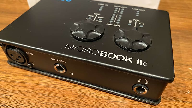 IIc　MicroBook　MOTU　Reverb