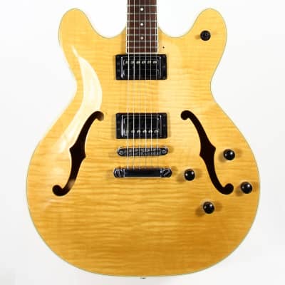 c. 1998 Guild USA Starfire IV Natural Blonde - Westerly Rhode Island Made, Highly Figured Flame! image 2