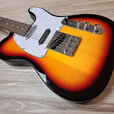 2024 Elite Customs Nashville 3 Pickup Tele Electric Guitar in Sunburst & 5 Way switch  (BLEM) image 2