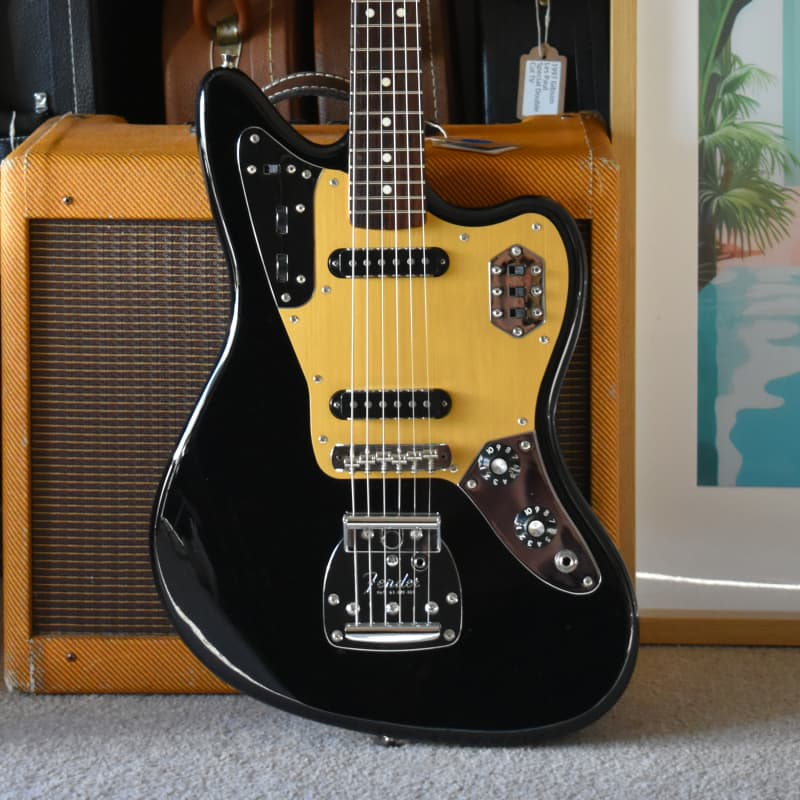 AS NEW 2024 Fender Japan Ishibashi FSR Traditional ‘60s Jaguar Black w/Anodised Pickguard, MIJ, Offset, Shop Order