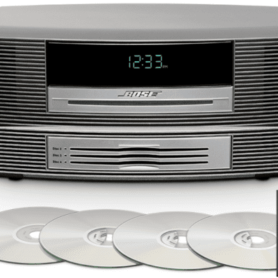 Bose Wave Music System III with Multi-CD Changer, Titanium Silver image 2