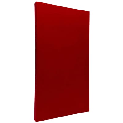 ACOUSTIC PANEL - 4ft x 2ft x 2.5in - Cool Red for sale