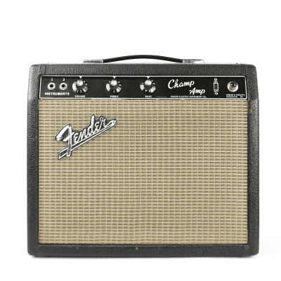 Fender Black Panel Champ 6-Watt 1x8" Guitar Combo 1964 - 1967