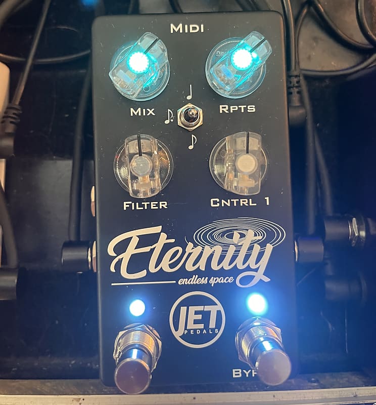 Jet Pedals Eternity 2024 Black Reverb
