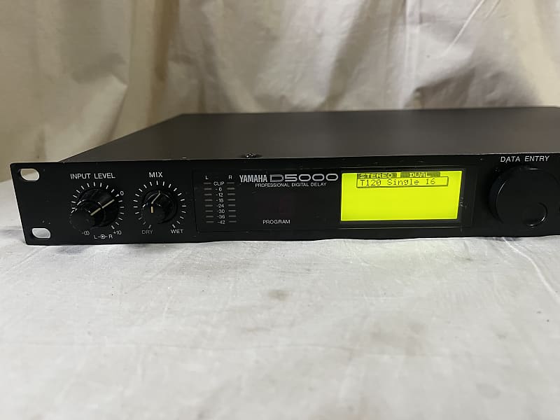 YAMAHA　D5000　プロフェッショナルデジタルディレイ　動作品　ヤマハ YAMAHA D5000 Professional Digital Delay Effector Good | eBay