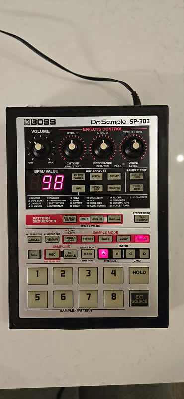 Boss SP-303 Dr. Sample | Reverb