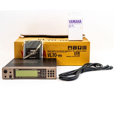 Yamaha VL70-m Virtual Acoustic Tone Generator Synthesizer Module w/ Accessories