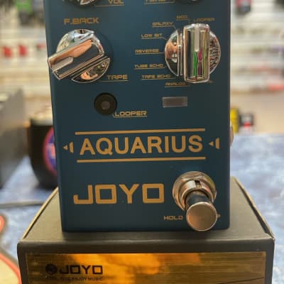 Pedal Joyo R-07 Aquarius Multimode 8 Efeitos Delay C/ Looper