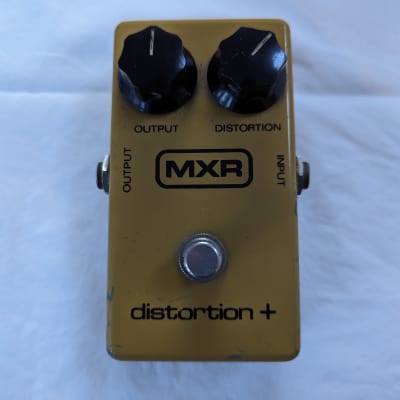 MXR-104 Block Distortion + 1975 - 1984 - Yellow for sale