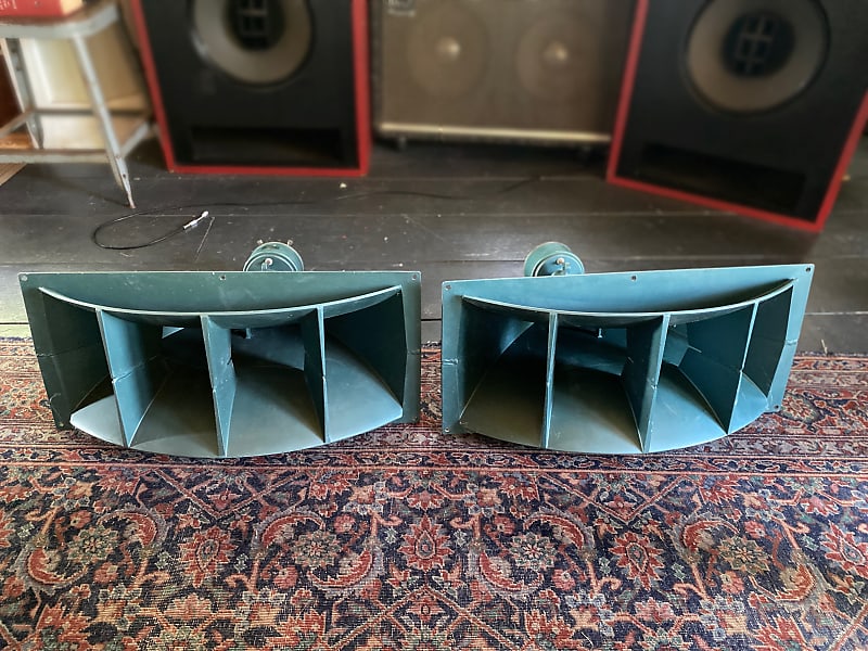 Altec 511B Horns with 802D Drivers '60s Green