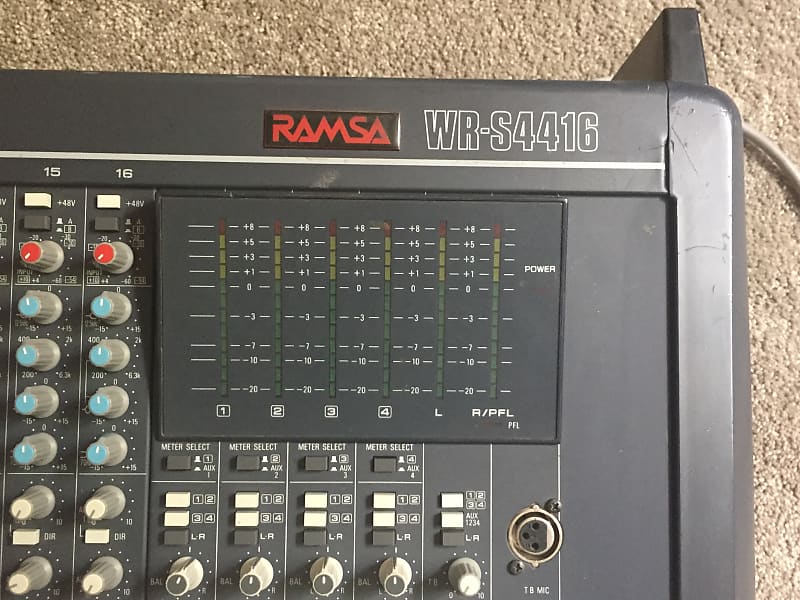 Ramsa / Panasonic WR S analog mixing desk   Reverb