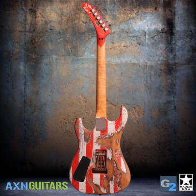 AXN Model '83 Rock Maple Flamey R5 Neck : AVAILABLE NOW : image 3