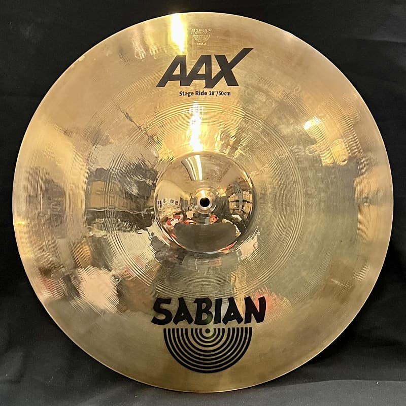 Sabian AAX 20-inch Stage Ride Cymbal, Old Logo, 2669gm