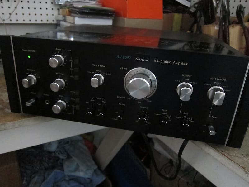 Sansui AU-9900 Stereo Amplifier,Phono Vintage 1970s,Ex Sound,Japan,Superb  Craftsmanship,Serviced