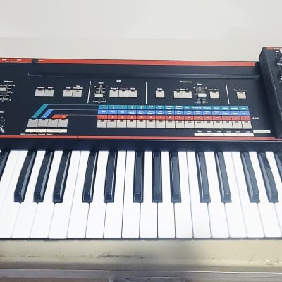 Roland JX-3P 61-Key Programmable Preset Polyphonic Synthesizer with PG-200 Programmer 1983 - 1985 - Black