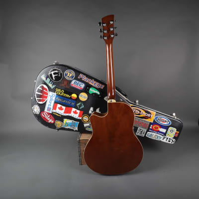 Charvel 535D Natural Acoustic-Electric Guitar + Hardshell Case﻿ image 9