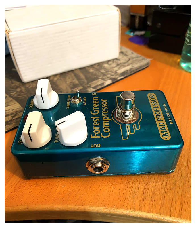 Mad Professor Forest Green Compressor (hand wired version, made in Finland)