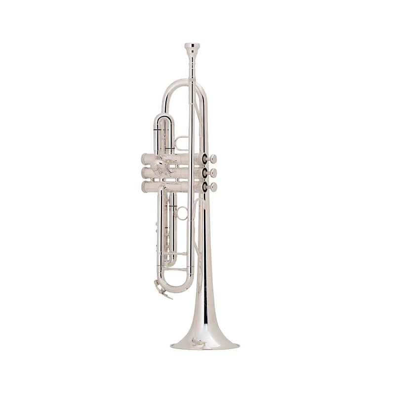 King Silver Flair Series Bb Trumpet Outfit, Silver Plated With Thumb Saddle image 1