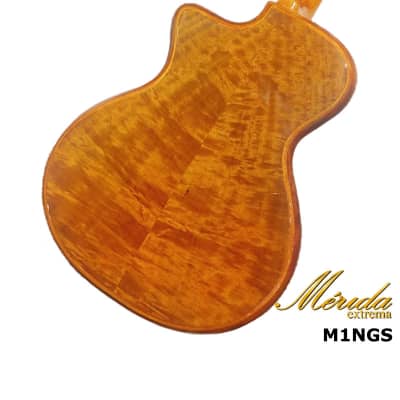Merida MINGS Solid Spruce & Mahogany mini Grand Auditorium cutaway acoustic guitar (Traveling) image 2