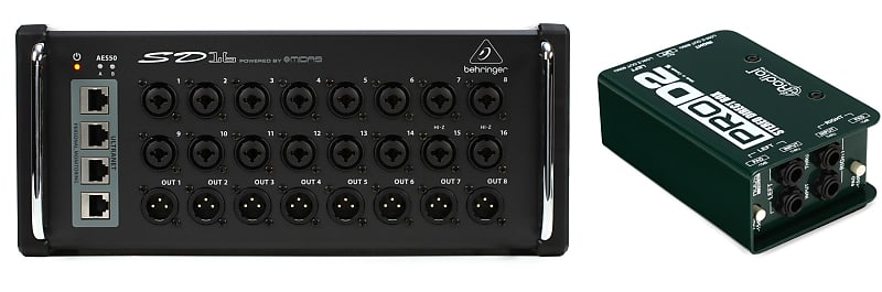 BEHRINGER ( ベリンガー ) SD16 ステージボックス Behringer SD16 16-Channel Digital Stage Box | Guitar Center