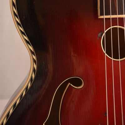 Wolfgang Hüttl Pique Dame – 1958 German Vintage Archtop Guitar Gitarre image 8