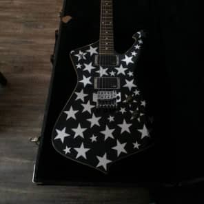 Ibanez Iceman Black with silver Stars image 3