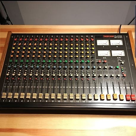 TASCAM M-216 Analog Mixer w/ Custom Wood Panels | Reverb TASCAM M-216 Analog Mixer w/ Custom Wood Panels | Reverb