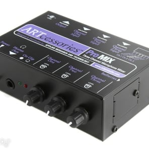 ART ProMIX 3-channel Microphone Mixer image 4