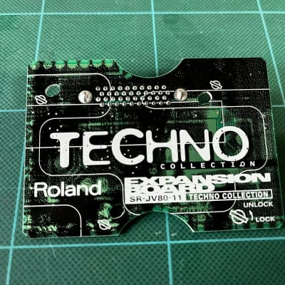 Roland SR-JV80-11 Techno Collection Expansion Board 1990s - Green