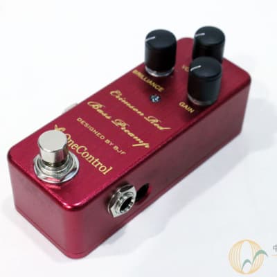 Reverb.com listing, price, conditions, and images for one-control-crimson-red-bass-preamp